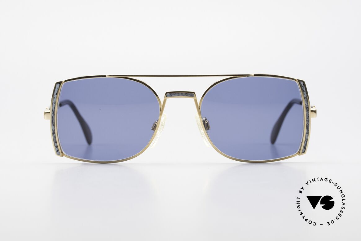 Cazal 242 Tyga Hip Hop Sonnenbrille, echte Old School Cazal vintage HipHop Sonnenbrille, Passend für Herren und Damen