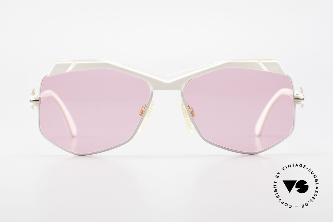Cazal 230 Pinke Cazal Sonnenbrille 80er, tolle 80er Jahre Cazal Designersonnenbrille, Passend für Damen
