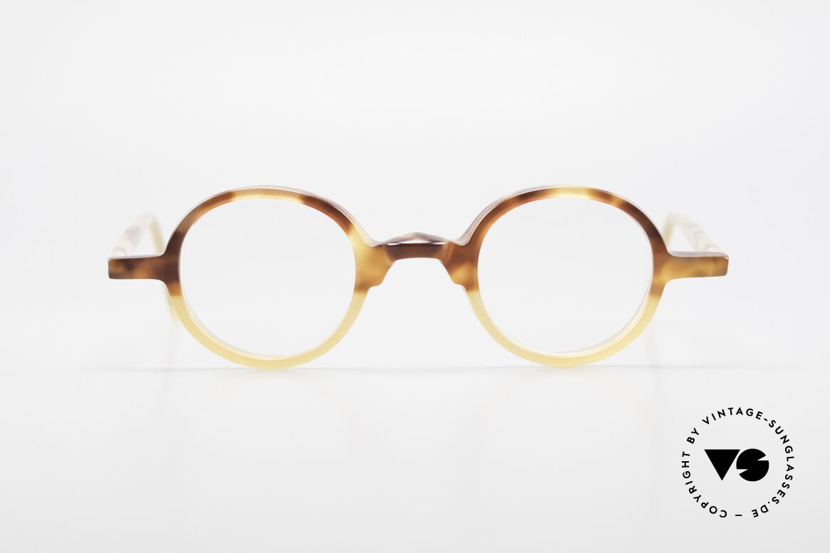 Anne Et Valentin Albert Runde Alte 80er Vintage Brille, runde vintage Brille von 'Anne Et Valentin' aus Toulouse, Passend für Herren und Damen