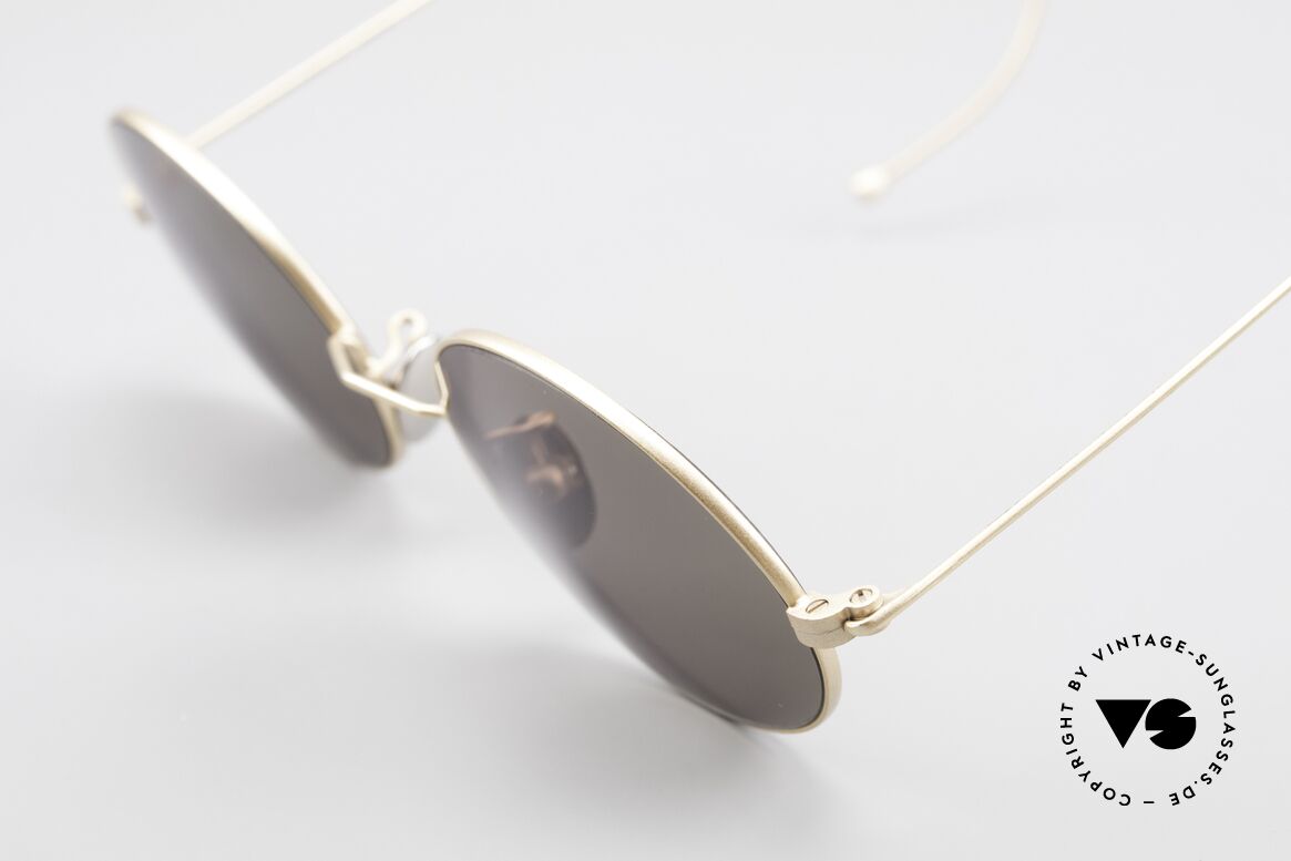 Cutler And Gross 0410 Ovale Brille Mit Sportbügeln, ungetragen; Modell ist auch beliebig optisch verglasbar, Passend für Herren und Damen