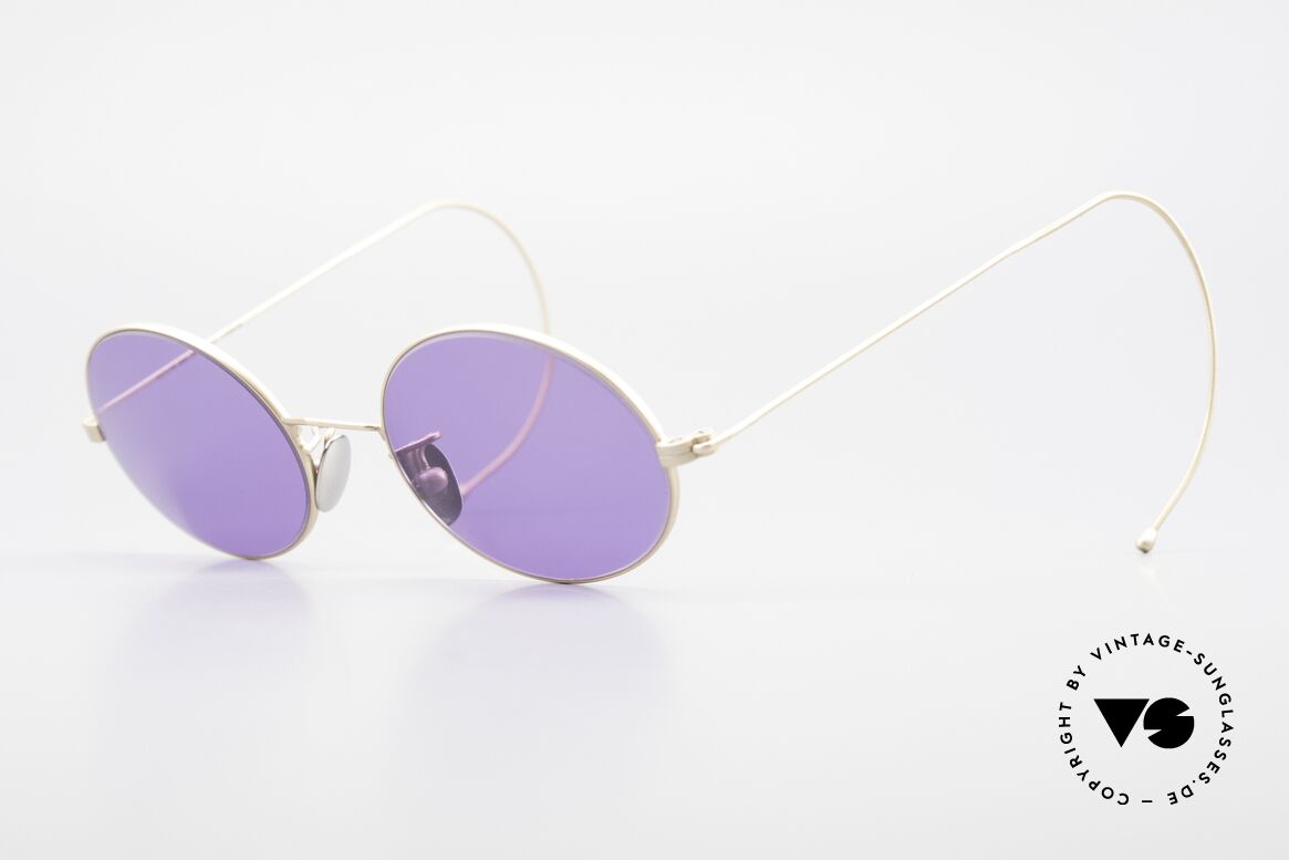 Cutler And Gross 0410 Ovale Sportbügel Sonnenbrille, Cutler & Gross London Designerbrille der späten 90er, Passend für Herren und Damen