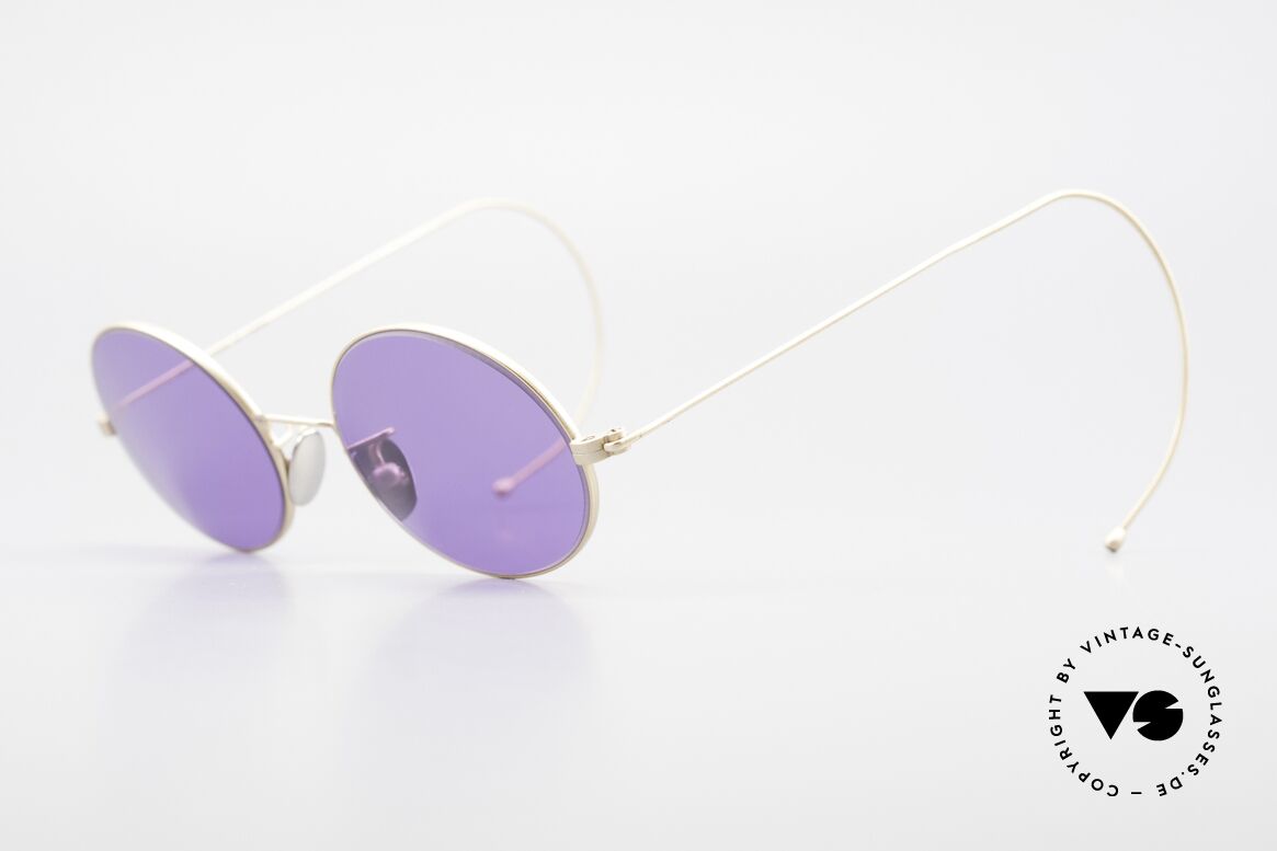 Cutler And Gross 0410 Ovale Sportbügel Sonnenbrille, stilvoll & unverwechselbar; auch ohne pompöse Logos, Passend für Herren und Damen