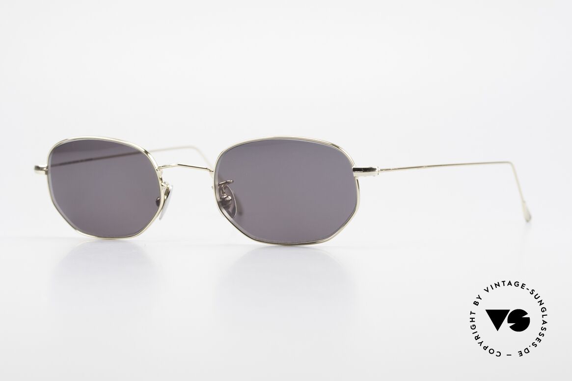 Cutler And Gross 0370 Klassische Sonnenbrille 90er, Cutler & Gross London Designerbrille der späten 90er, Passend für Herren und Damen