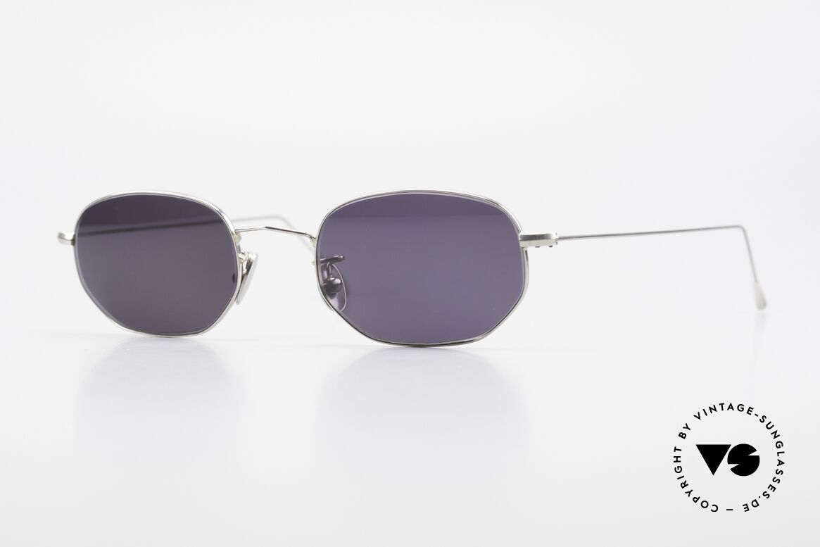 Cutler And Gross 0370 Klassische Sonnenbrille Unisex, Cutler & Gross London Designerbrille der späten 90er, Passend für Herren und Damen