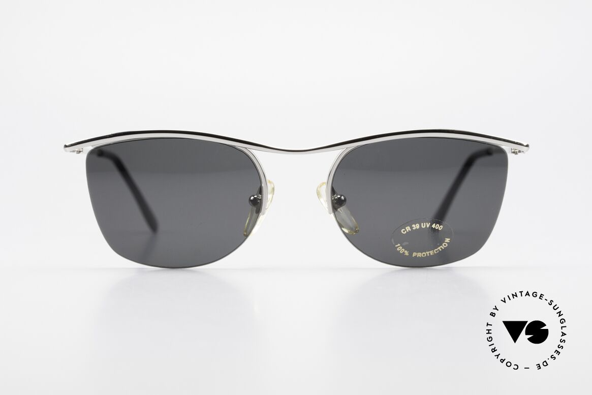 Cutler And Gross 0422 Halb Randlose Sonnenbrille, Cutler & Gross London Designerbrille der späten 90er, Passend für Herren und Damen