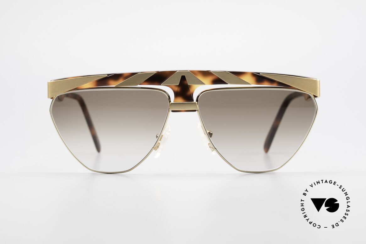 Alpina G84 Vintage Sonnenbrille 80s Gold, vintage Modell aus dem 'Genesis Project' von Alpina, Passend für Herren und Damen