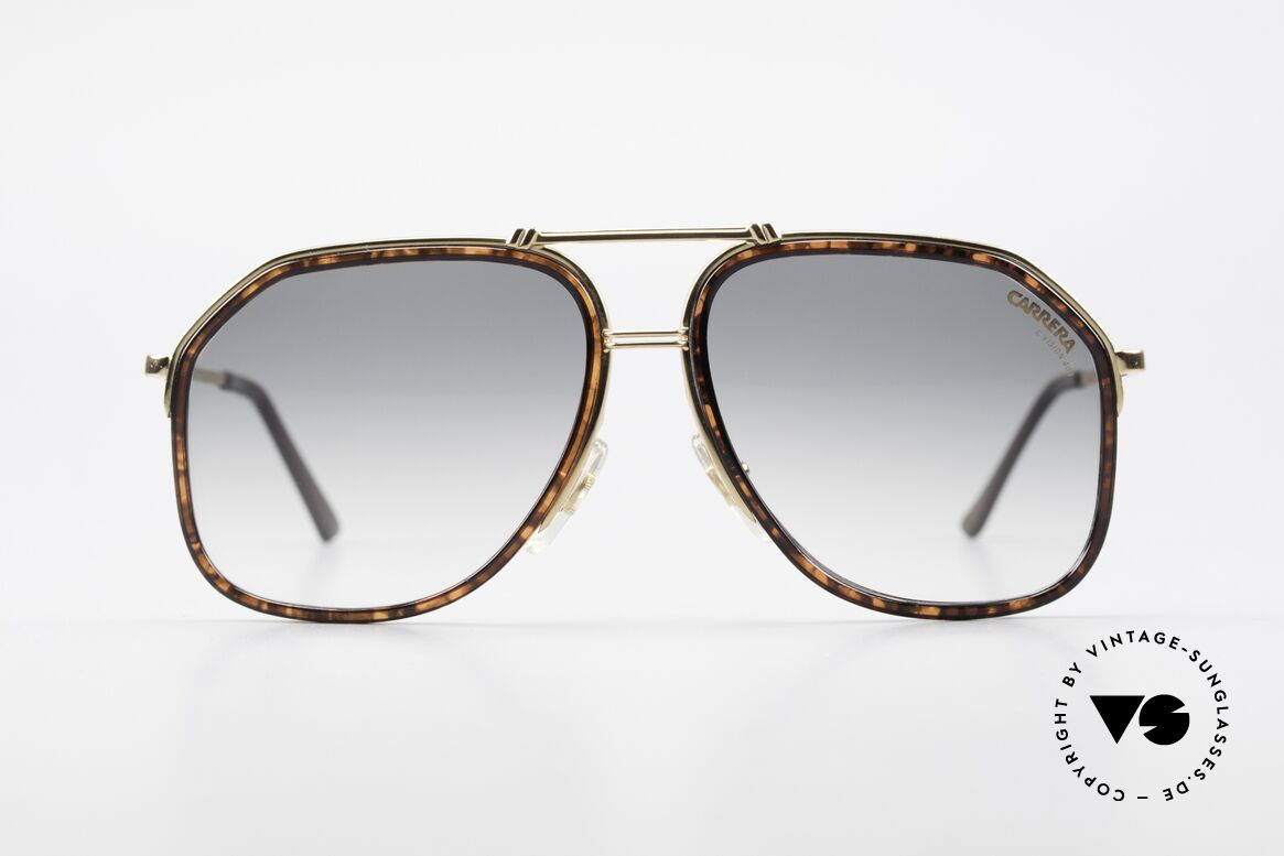 Carrera 5370 Vintage Sonnenbrille Klassisch, edle Carrera vintage Designer-Sonnenbrille der 1990er, Passend für Herren