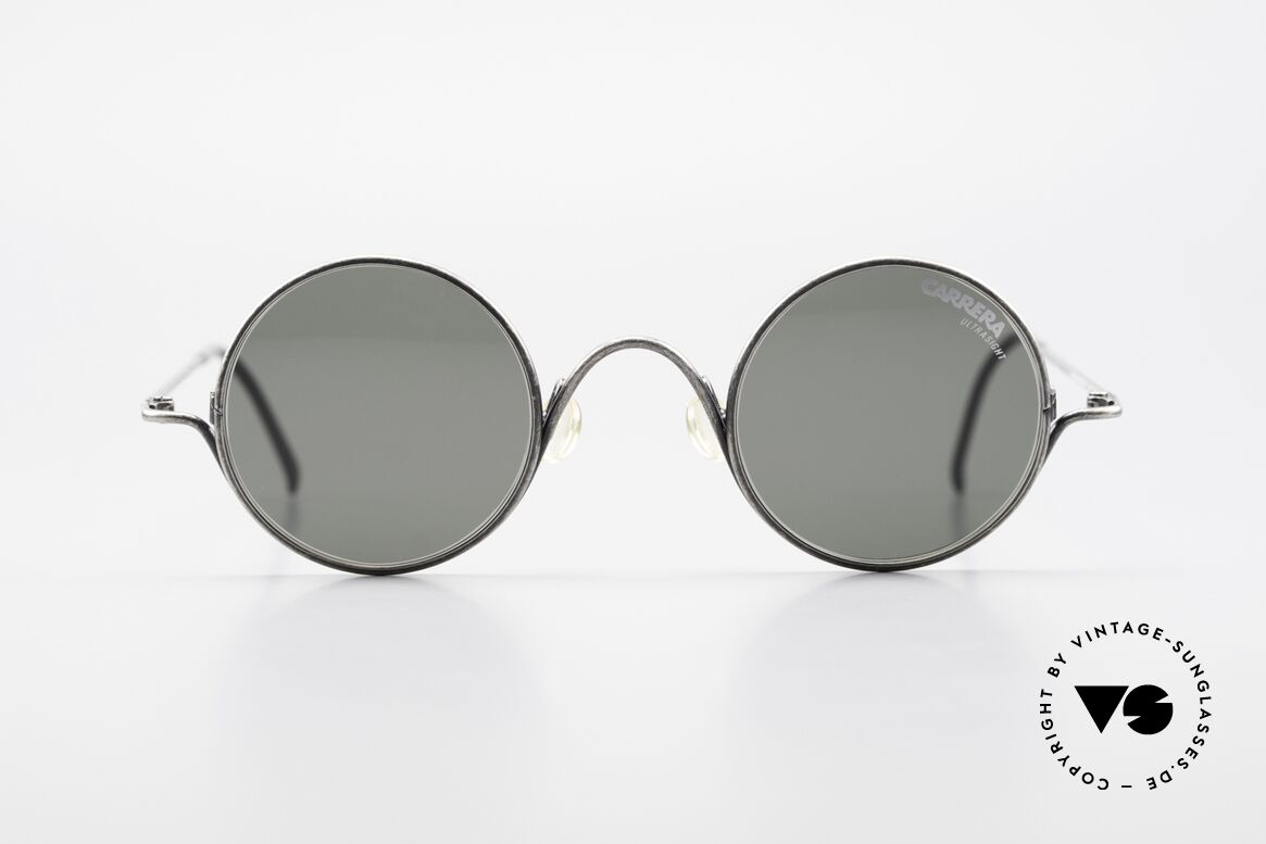 Carrera 5566 Runde Vintage Sonnenbrille, kleine, runde Carrera vintage Unisex-Sonnenbrille, Passend für Herren und Damen