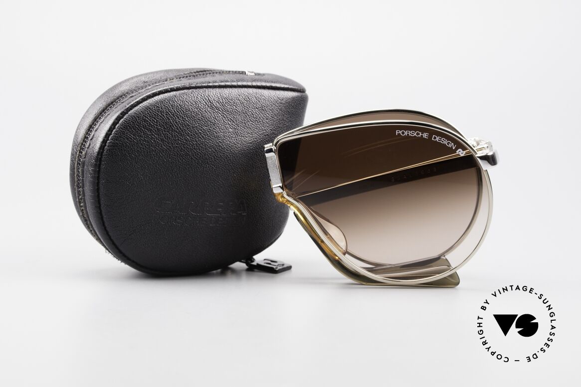 Porsche 5622 80er Luxus Faltsonnenbrille, Größe: medium, Passend für Herren