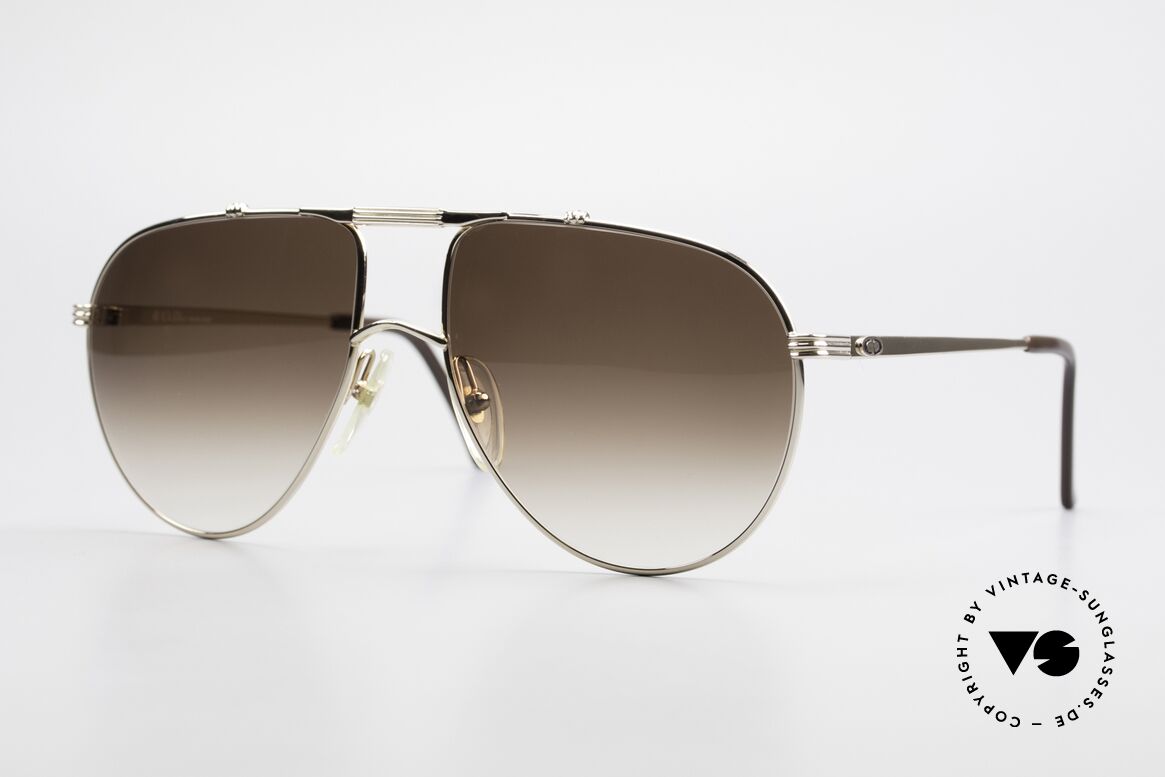 Christian Dior 2248 XL 80er Herren Sonnenbrille, Christian Dior Sonnenbrille aus der Monsieur-Serie, Passend für Herren
