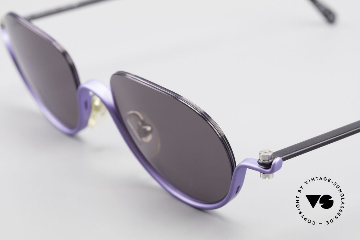 ProDesign No8 Gail Spence Designer Brille, N°ONE getragen in "Jagd auf Roter Oktober", 1990, Passend für Damen