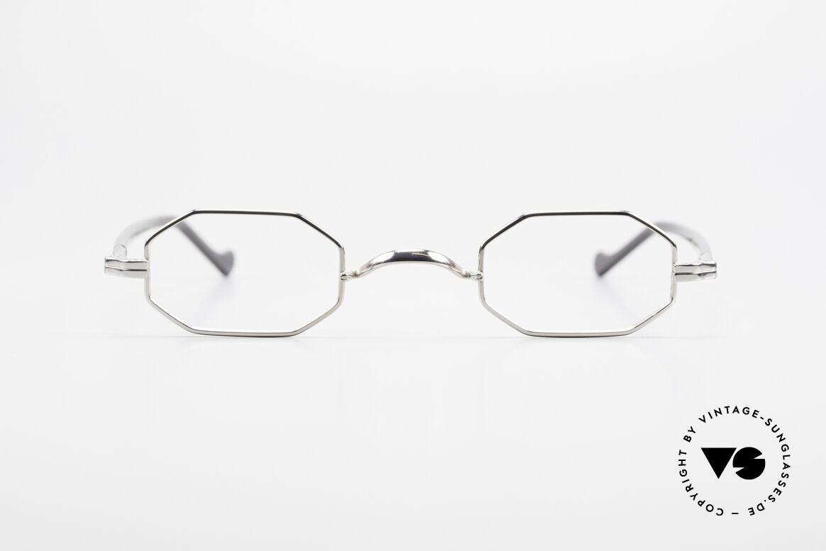 Lunor Octag II-A Achteckige Vintage Brille 90er, LUNOR = französisch für "Lunette d’Or" (Goldbrille), Passend für Herren und Damen