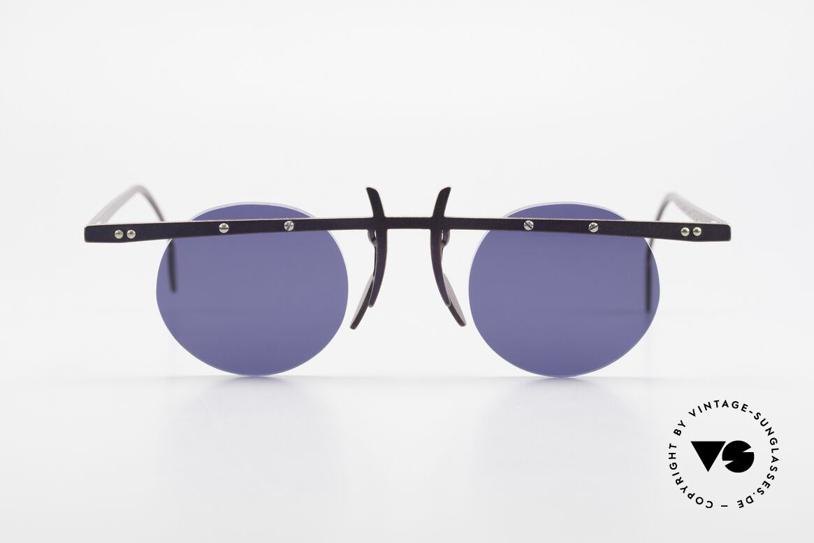 Theo Belgium Tita VI 4 Crazy Sonnenbrille 90er Titan, Theo Belgium: die eigenwilligste Brillenmarke, weltweit, Passend für Herren und Damen