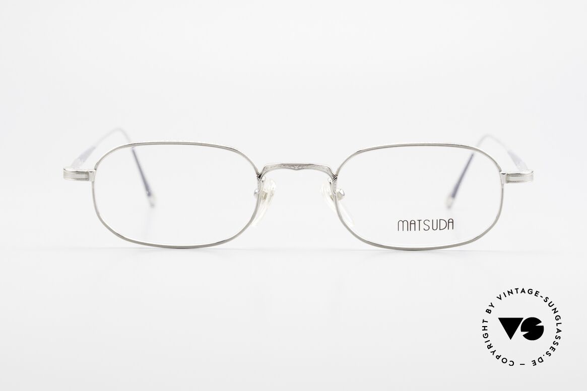 Matsuda 10108 90er Herrenbrille High End, VINTAGE Matsuda Brille 10108 aus den frühen 1990ern, Passend für Herren
