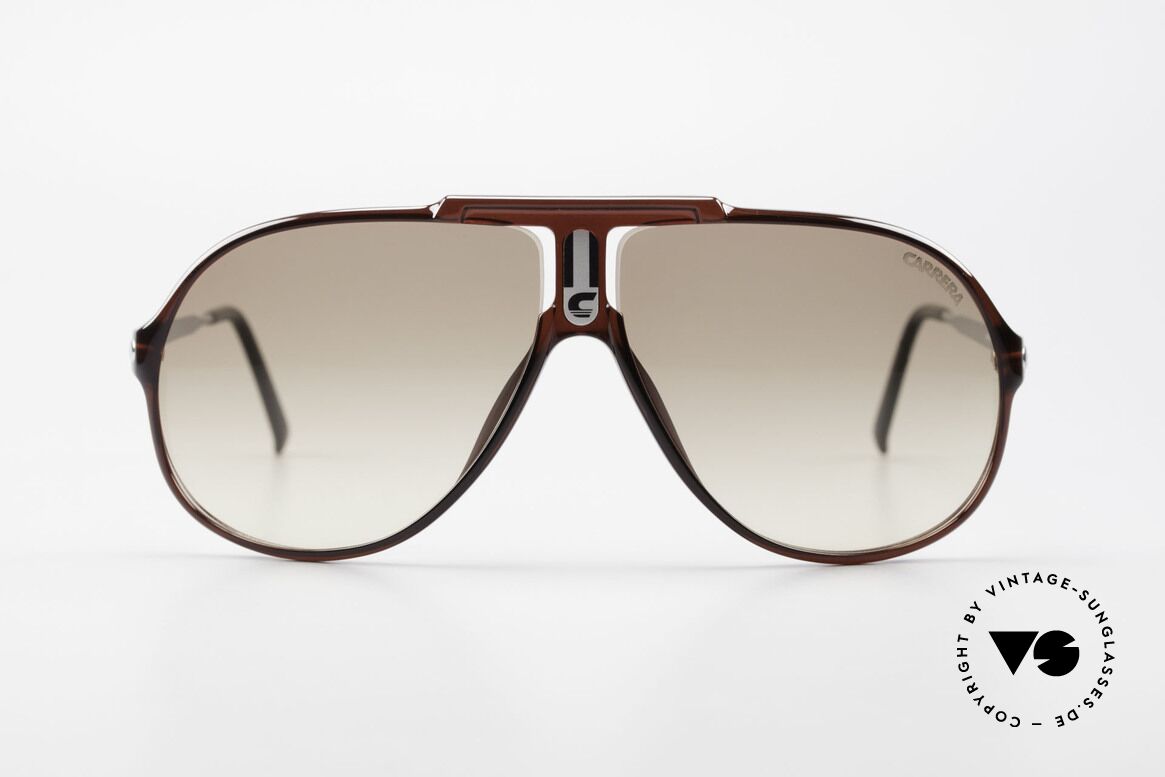 Carrera 5590 3 Sets Auswechselbare Gläser, einfach geniale 80er vintage Sonnenbrille von Carrera, Passend für Herren