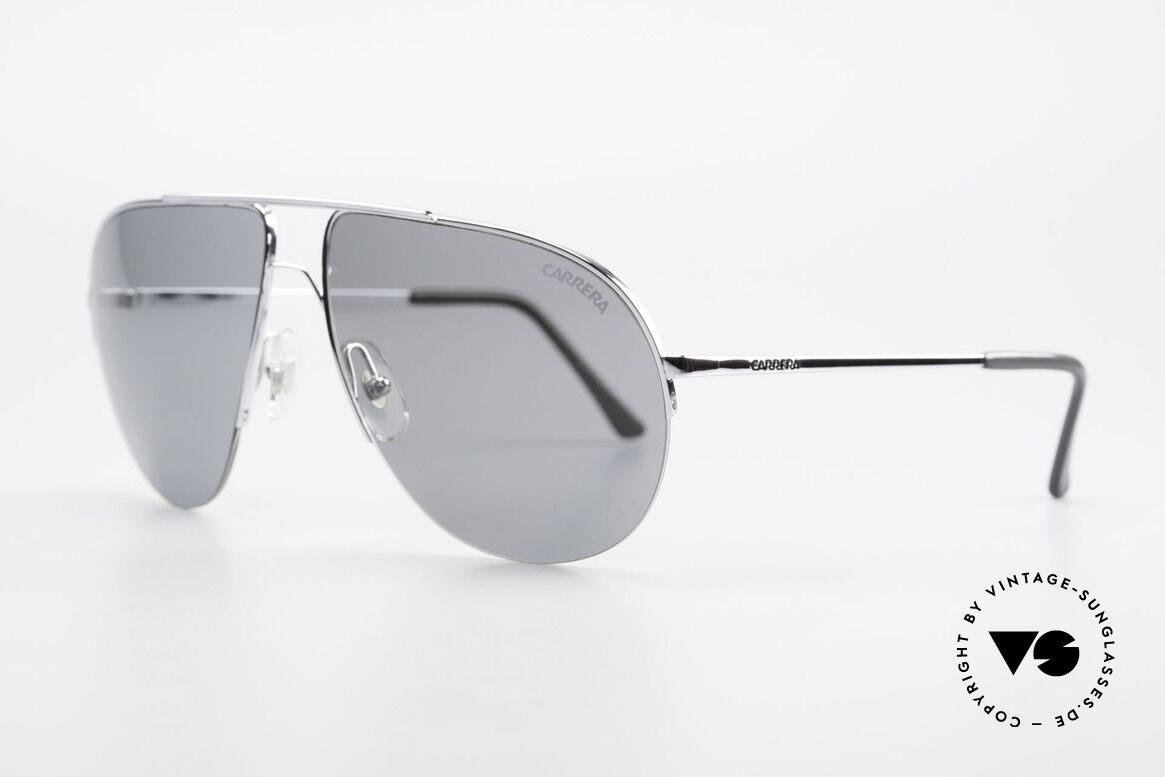 Carrera 5589 80er Aviator Sonnenbrille L, typische Formgestaltung für die alten 80er Carrera, Passend für Herren