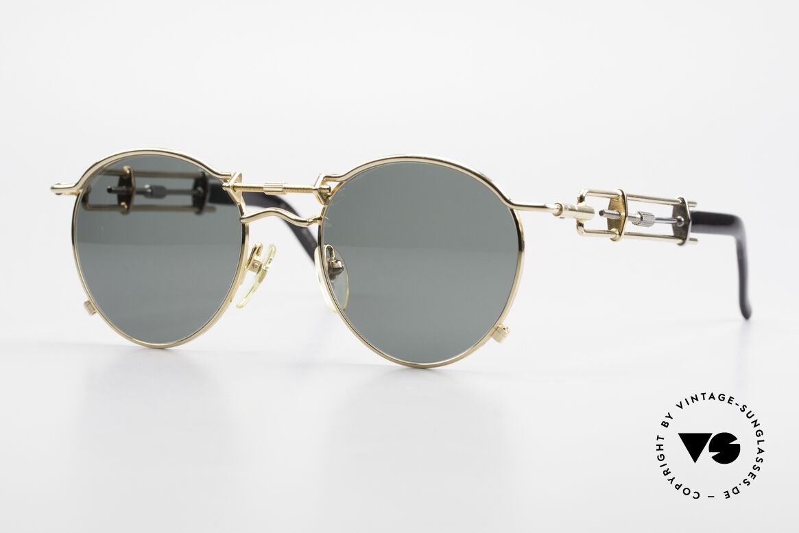 Jean Paul Gaultier 56-0174 Steampunk Sonnenbrille 2Pac, einzigartige DesignerSonnenbrille von Jean Paul Gaultier, Passend für Herren und Damen