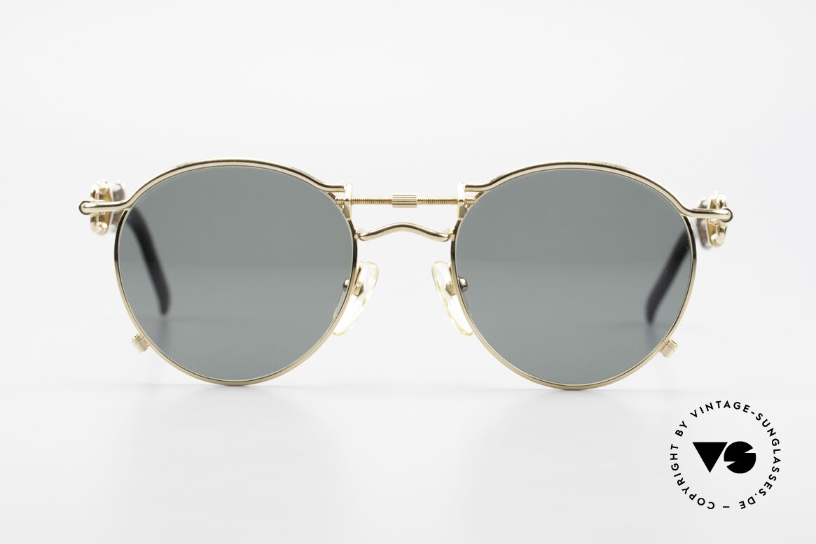 Jean Paul Gaultier 56-0174 Steampunk Sonnenbrille 2Pac, einzigartige DesignerSonnenbrille von Jean Paul Gaultier, Passend für Herren und Damen
