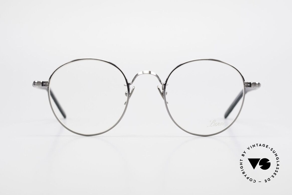 Lunor VA 111 Sehr Stilvolle Pantobrille 2015, LUNOR = ehrliches Handwerk mit Liebe zum Detail, Passend für Herren