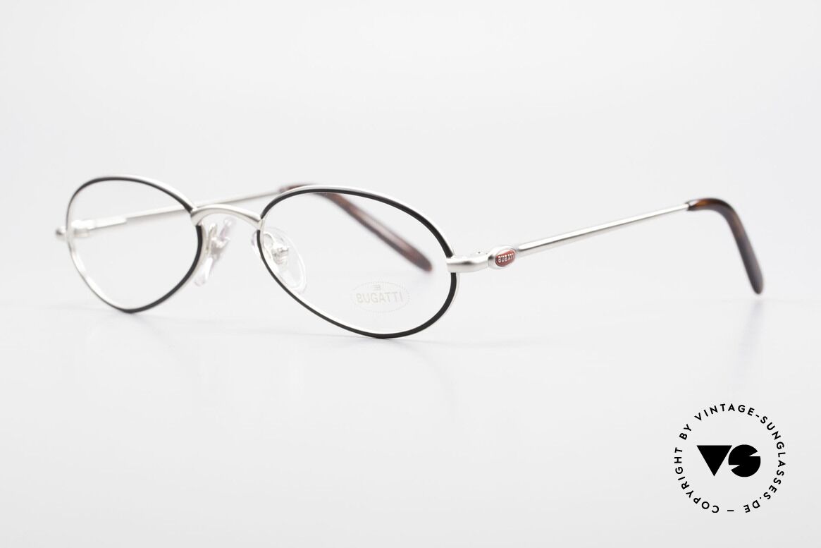 Bugatti 22431 Kleine 90er Vintage Brille, beste Materialien in erstklassiger Verarbeitung, Passend für Herren und Damen