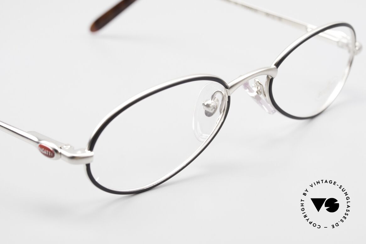 Bugatti 22431 Kleine 90er Vintage Brille, ungetragen (wie alle unsere Bugatti Fassungen), Passend für Herren und Damen