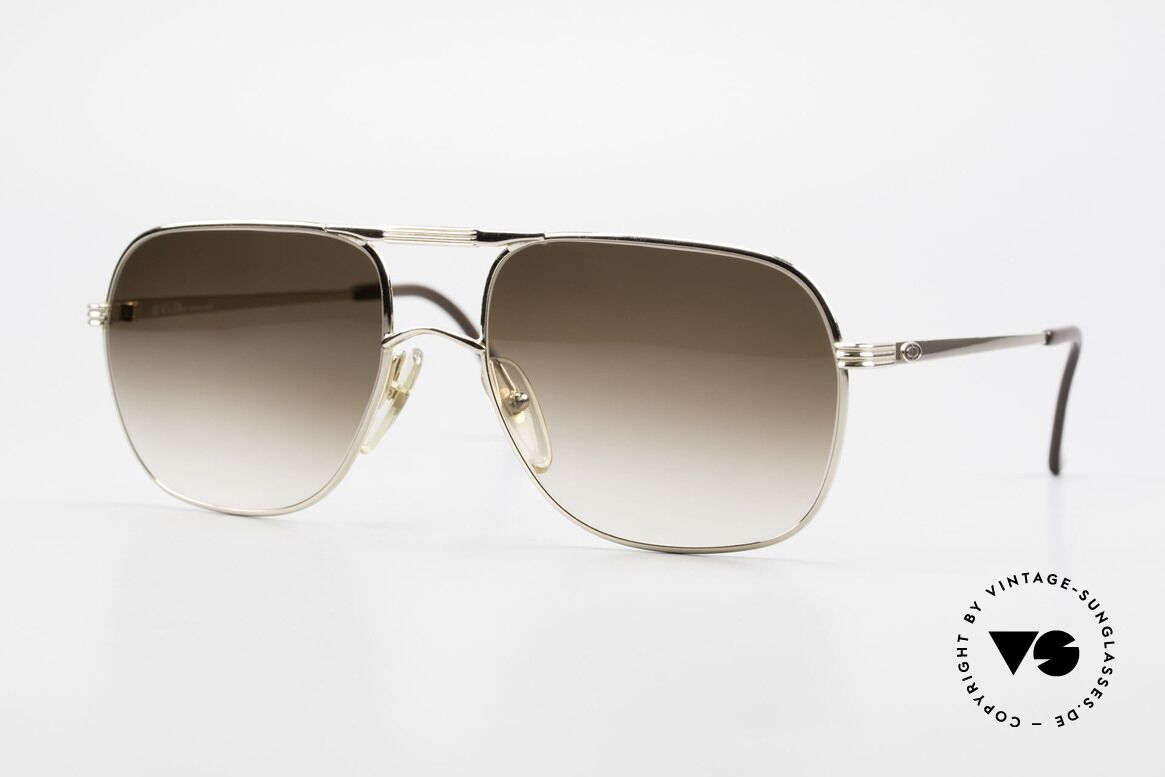 Christian Dior 2443 80er Monsieur Sonnenbrille, ausgezeichnetes Dior Herrenmodell der Monsieur Serie, Passend für Herren