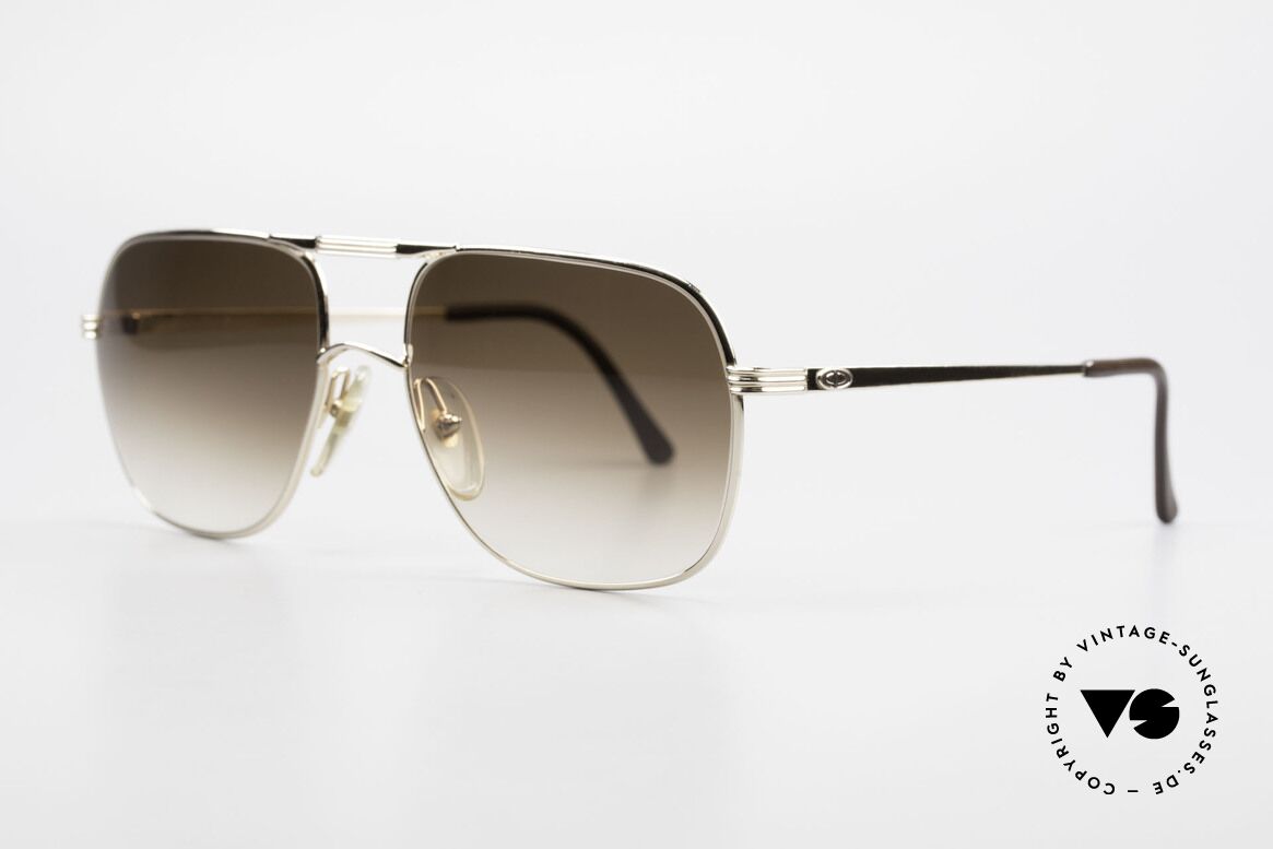 Christian Dior 2443 80er Monsieur Sonnenbrille, edle Fassung (VERGOLDET) in herausragender Qualität, Passend für Herren