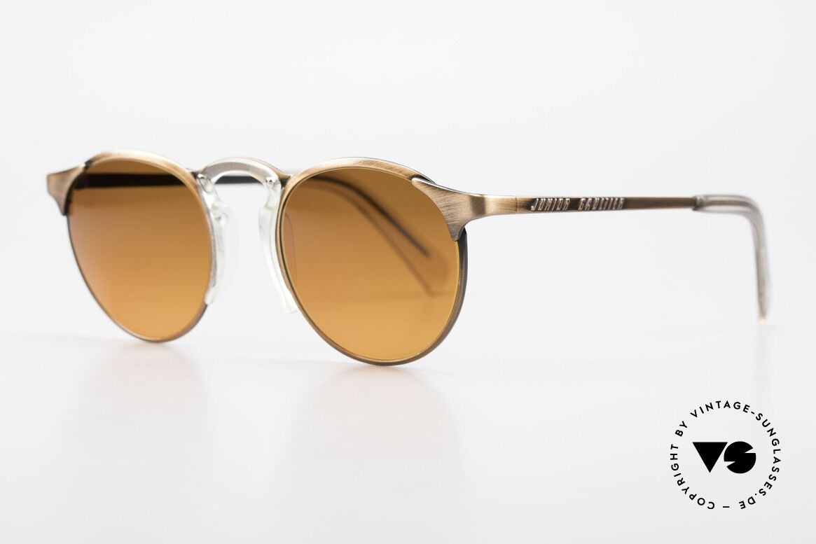 Jean Paul Gaultier 57-0174 90er JPG Panto Sonnenbrille, herausragende TOP-Qualität (muss man fühlen), Passend für Herren