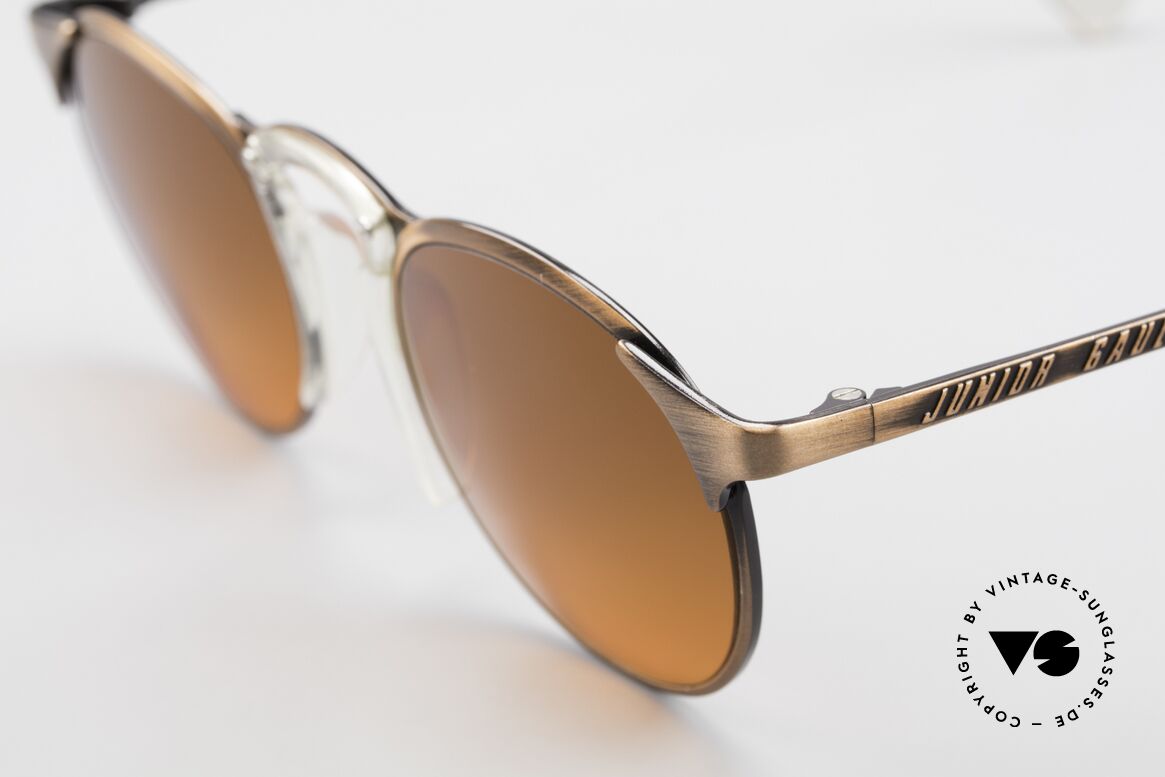 Jean Paul Gaultier 57-0174 90er JPG Panto Sonnenbrille, unbenutzt (wie alle unsere J.P.G. Sonnenbrillen), Passend für Herren