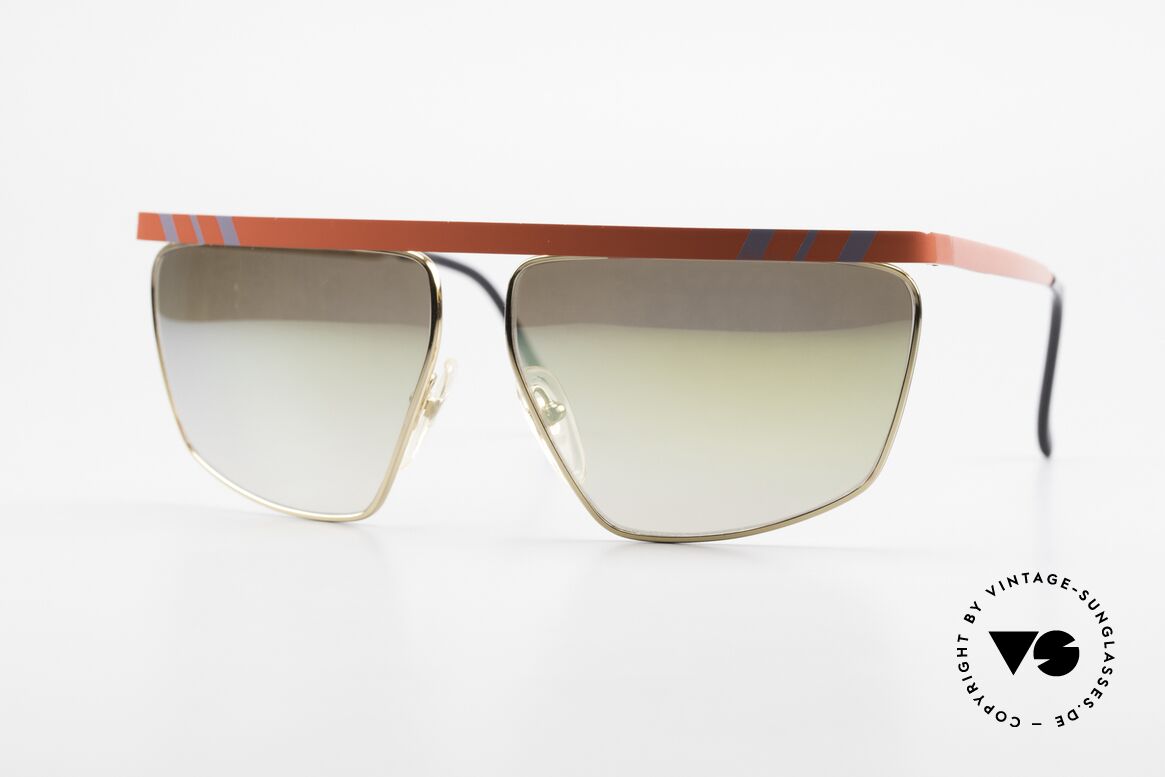 Casanova CN7 Luxus Sonnenbrille Verspiegelt, prunkvolles italienisches XL Design von Casanova, Passend für Herren und Damen