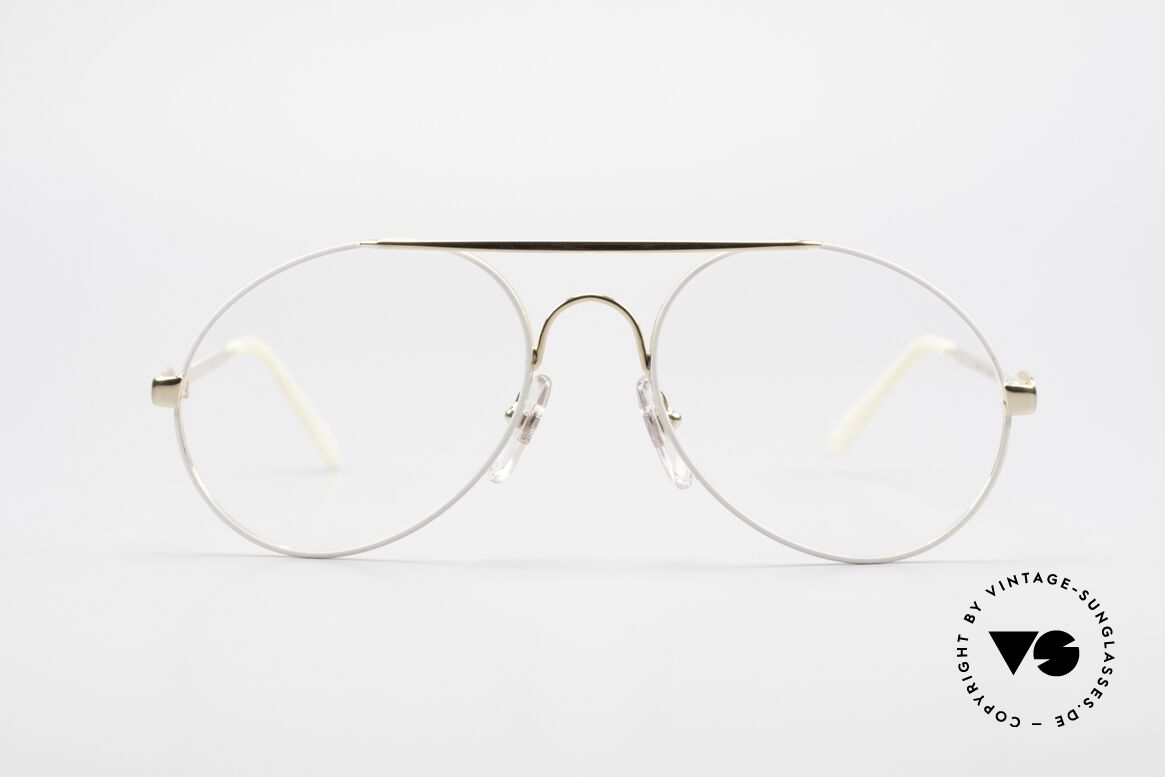 Bugatti 65987 Vintage Brille Mit Sonnenclip, KEINE Retrosonnenbrille; ein Original von 1986, Passend für Herren