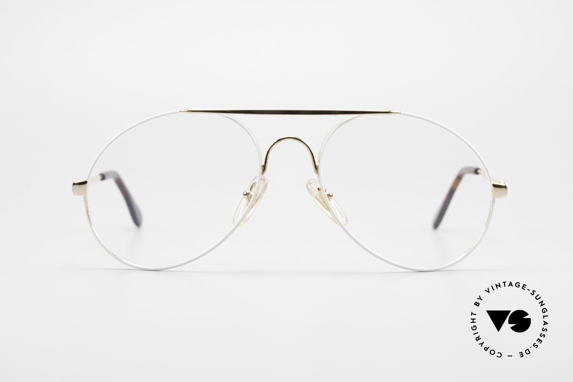 Bugatti 65987 80er Vintage Brille Mit Clip On, KEINE Retrosonnenbrille; ein Original von 1986, Passend für Herren