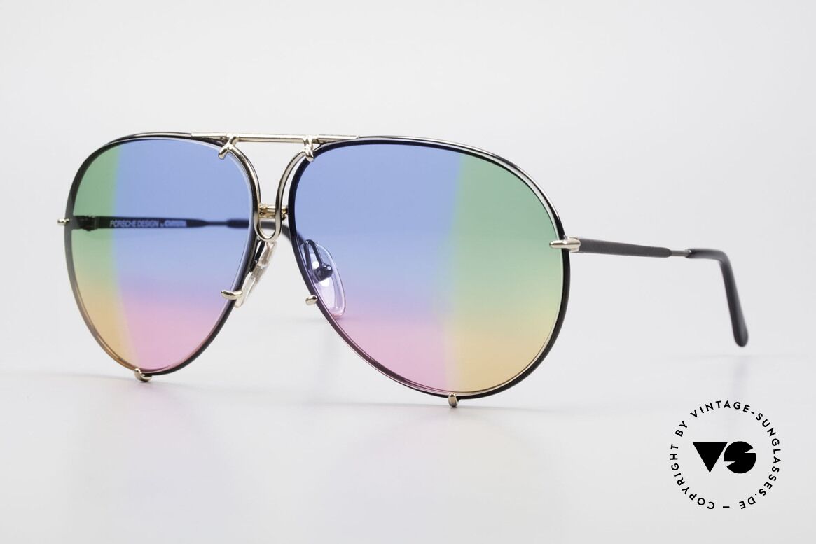 Porsche 5623 Vintage Unikat 4Fach Verlauf, PORSCHE Design by CARRERA Sonnenbrille von 1987, Passend für Herren und Damen