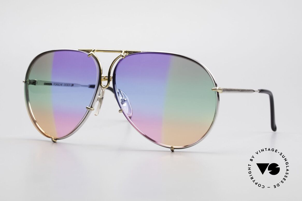 Porsche 5623 Unikat Brille 6Fach Verlauf, PORSCHE Design by CARRERA Sonnenbrille von 1987, Passend für Herren und Damen
