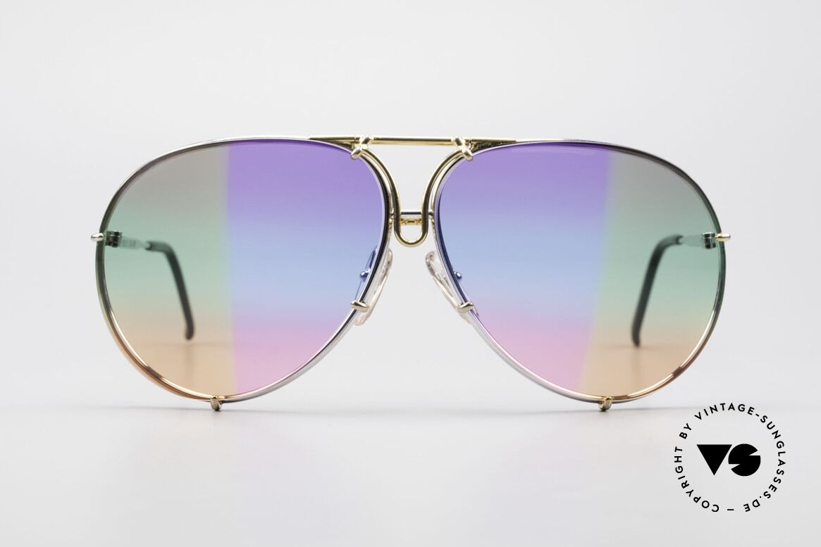 Porsche 5623 Unikat Brille 6Fach Verlauf, der legendäre Klassiker mit den wechselbaren Gläsern, Passend für Herren und Damen
