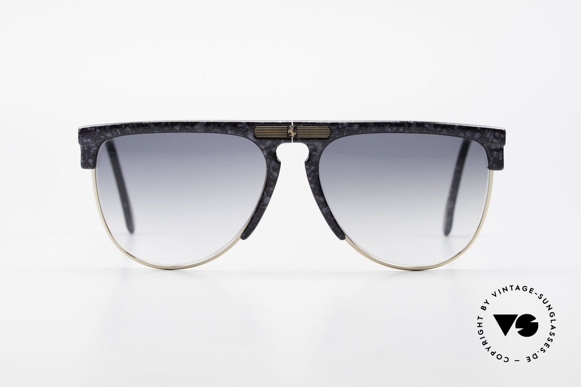 Ferrari F27/S Karbon Faltsonnenbrille, luxuriöse Ferrari Falt-Sonnenbrille aus den 90ern, Passend für Herren