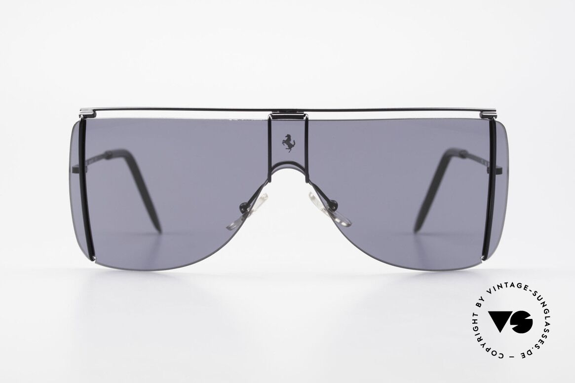 Ferrari F20/S Luxus Sonnenbrille Kylie Jenner, 90er Luxus Sport-Sonnenbrille von Ferrari, Passend für Herren und Damen