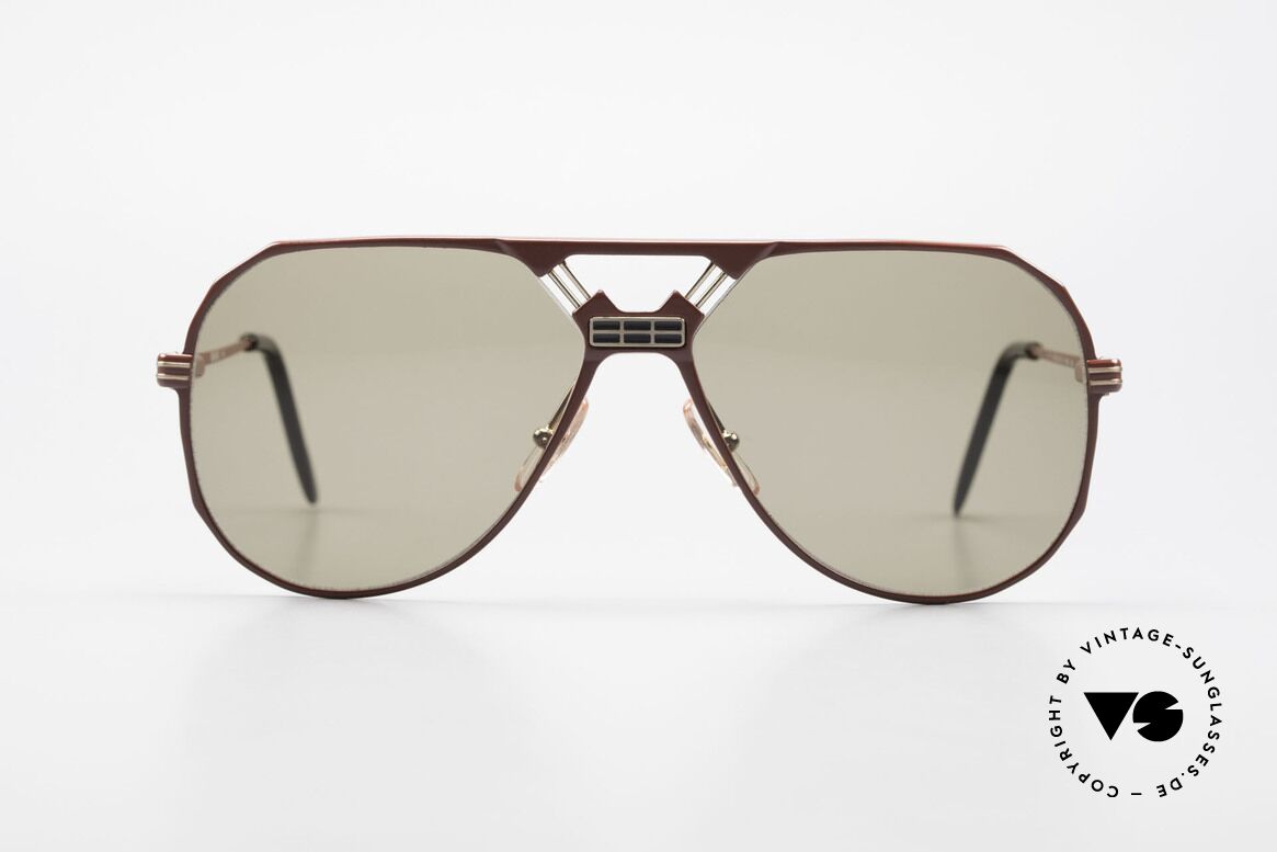 Ferrari F23/S 90er Sport Aviator Brille, sehr maskuline 90er Pilotensonnenbrille von Ferrari, Passend für Herren