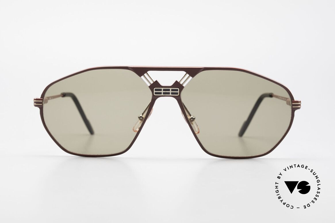 Ferrari F22/S 90er Luxus Sonnenbrille XL, luxuriöse Ferrari vintage Sonnenbrille der 1990er, Passend für Herren