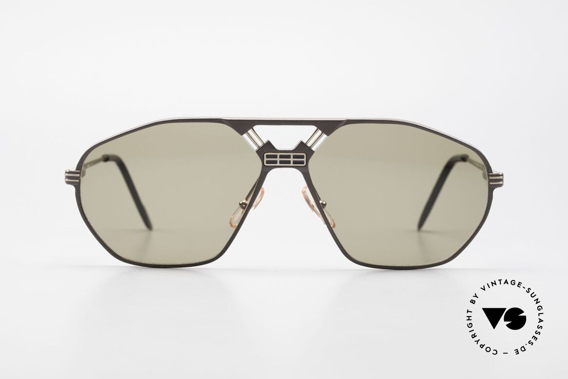 Ferrari F22/S XL Luxus Sonnenbrille Herren, sehr markantes Design von Brücke und Nasensteg, Passend für Herren