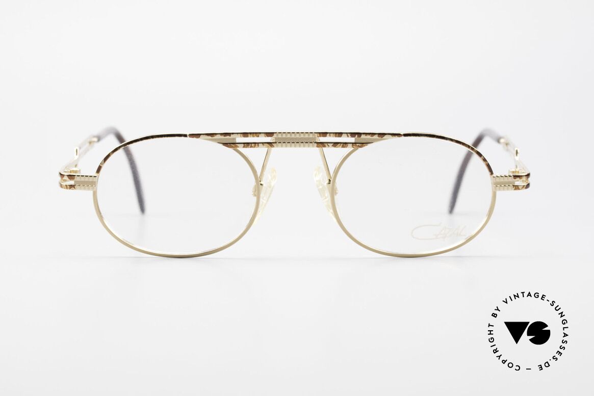 Cazal 762 Ovale Vintage Fassung 90er, ovales vintage Brillengestell von Cazal von 1997, Passend für Herren und Damen