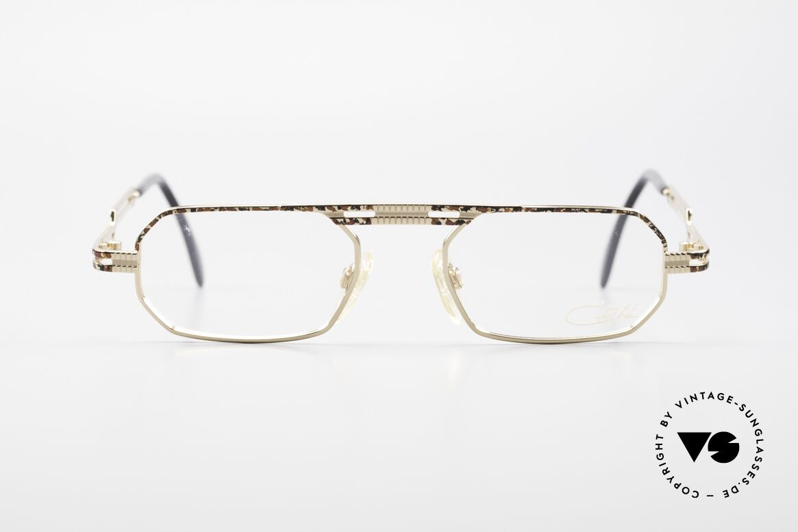 Cazal 767 Eckige Vintage Fassung 90er, eckiges vintage Brillengestell von Cazal von 1997, Passend für Herren und Damen