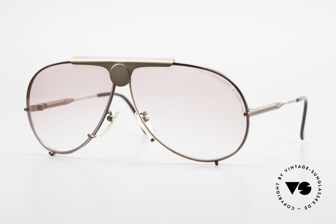 Colani 10-401 Einstellbare Bügellänge 80er, sehr auffällige Luigi COLANI Sonnenbrille der 80er, Passend für Herren