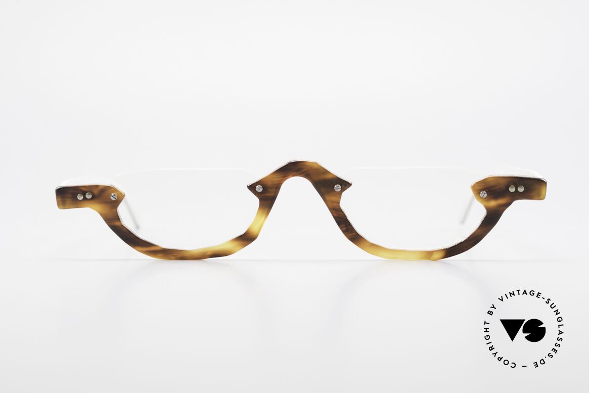 Theo Belgium Eye-Witness AE17 Crazy Vintage Lesebrille Titan, Theo Belgium: die eigenwilligste Brillenmarke, weltweit, Passend für Herren und Damen