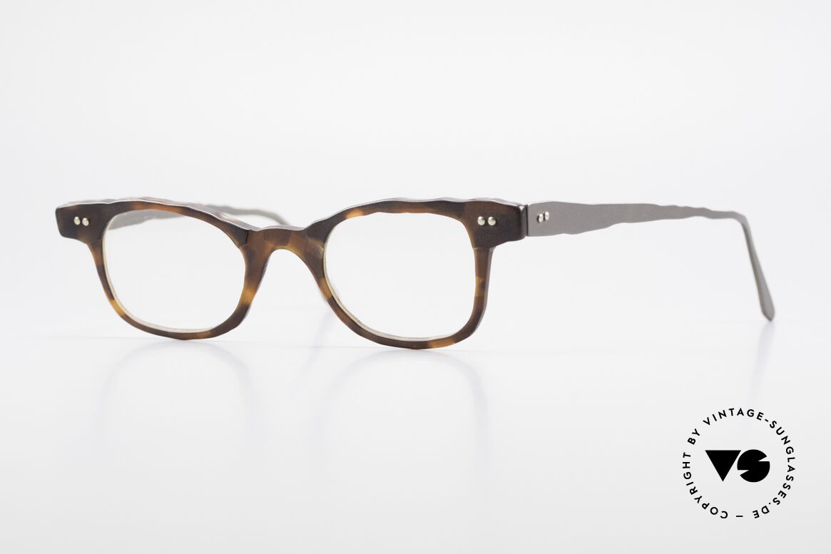 Theo Belgium Eye-Witness Avantgarde Titan Brille 90er, Theo Belgium: die eigenwilligste Brillenmarke, weltweit, Passend für Herren und Damen