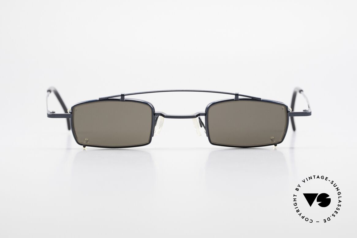 Theo Belgium Mele Eckige Clip On Designerbrille, Theo Belgium: die eigenwilligste Brillenmarke, weltweit, Passend für Herren und Damen