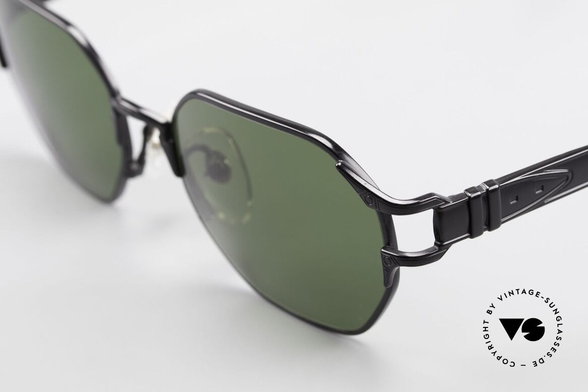 Jean Paul Gaultier 58-4173 Eckige Alte 90er Designerbrille, hochwertige CR39 Gläser (100% UV Protection), Passend für Herren und Damen