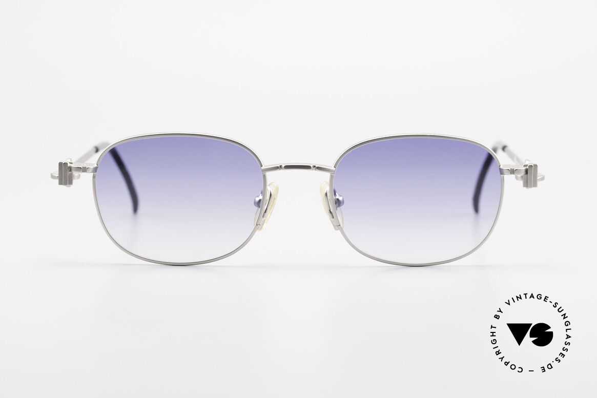 Yohji Yamamoto 52-5106 Industrial Zahnrad Fassung, geniale Industrial vintage Sonnenbrille von Y. Yamamoto, Passend für Herren und Damen