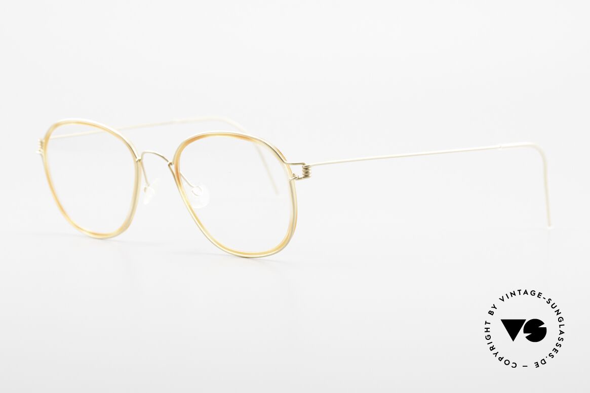 Lindberg Triton Air Titan Rim Titan Brille mit Azetat Inlay, vielfach ausgezeichnet hinsichtlich Qualität und Design, Passend für Herren