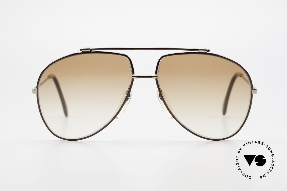 Zeiss 9371 Alte 80er Aviator Sonnenbrille, alte orig. Zeiss Sonnenbrille mit W.Germany-Aufdruck, Passend für Herren
